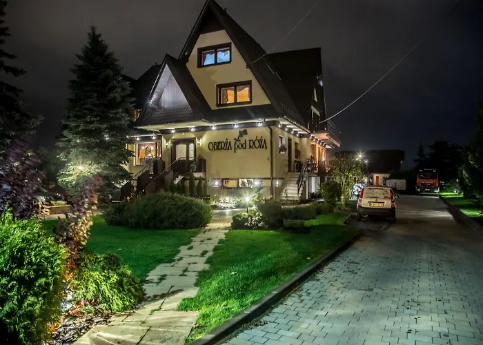 Oberza Pod Roza Restauracja, Sauny, Jacuzzi 住宿加早餐酒店