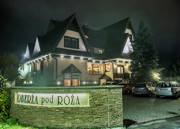 住宿加早餐酒店 Oberza Pod Roza Restauracja, Sauny, Jacuzzi 4*