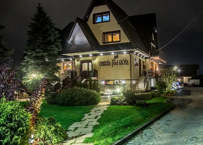 Oberza Pod Roza Restauracja, Sauny, Jacuzzi 新塔尔格